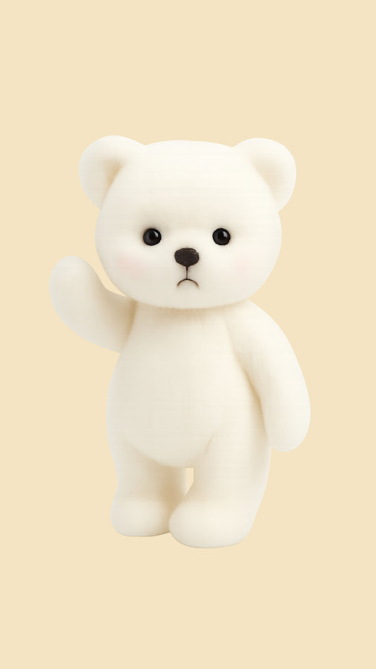 HugMe White bear